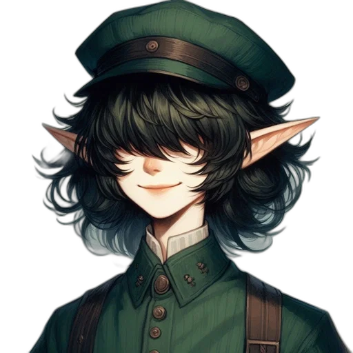 staff, hat, face, mask, fantasy art, pixel art, concept art, anime transparent PNG cut-out