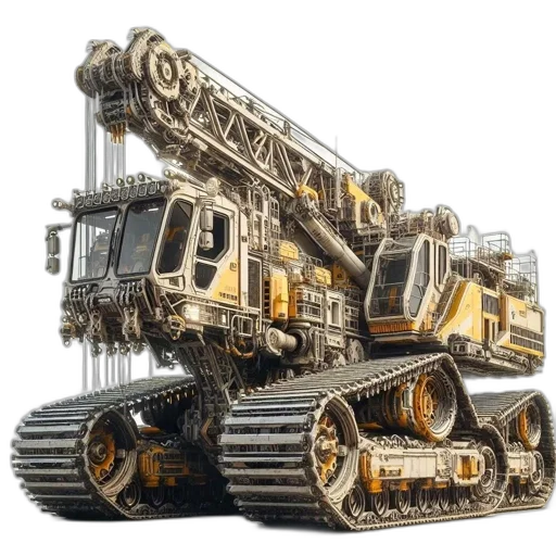 weapon, robot, car, animal, 3d render, concept art, fantasy art, pixel art transparent PNG cut-out
