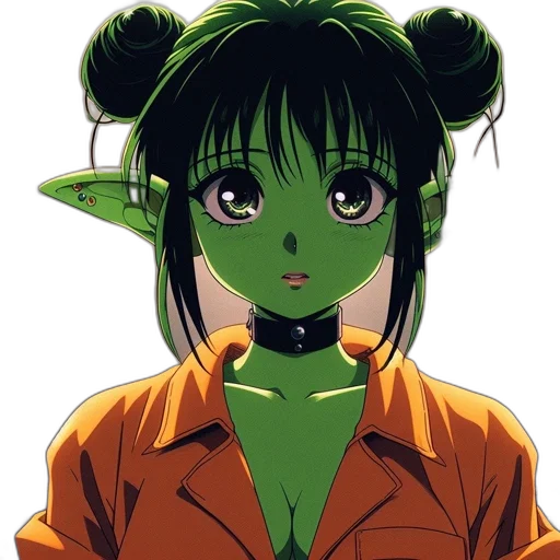 staff, mask, face, anime, cartoon, comic book art, fantasy art, outer space transparent PNG cut-out