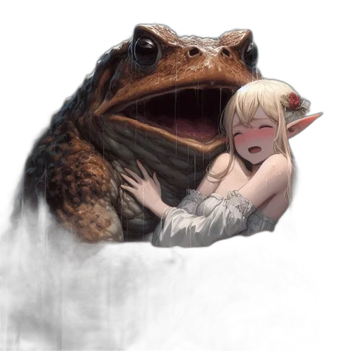 dragon, creature, animal, mask, fantasy art, concept art, pixel art, anime transparent PNG cut-out