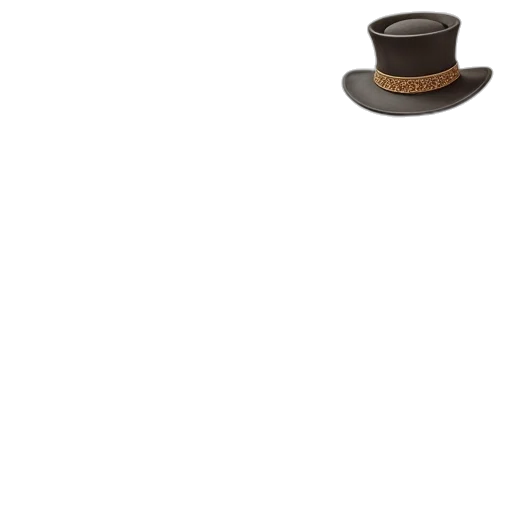 hat, staff, shoes, furniture transparent PNG cut-out