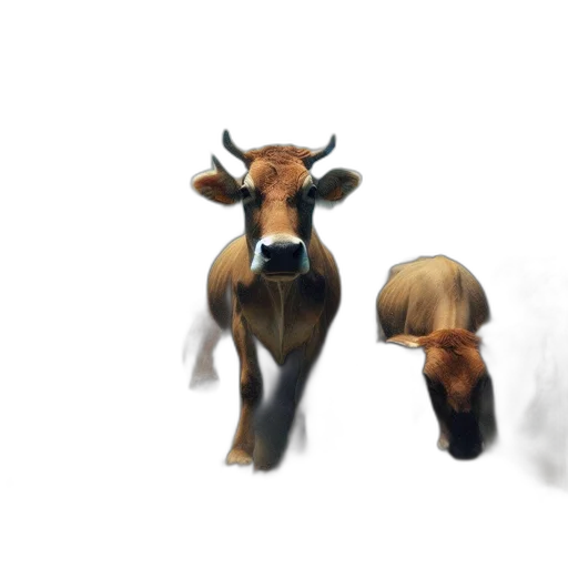 animal, creature, face, mask, concept art, photorealistic, 3d render, oil painting transparent PNG cut-out