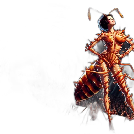 animal, creature, robot, concept art, 3d render, pixel art, fantasy art, anthropomorphic transparent PNG cut-out