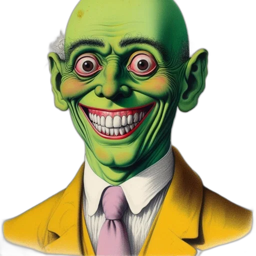 mask, face, creature, robot, 3d render, photorealistic, concept art, comic book art transparent PNG cut-out