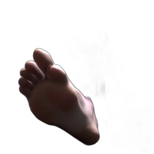 shoes, face, creature, robot, 3d render, photorealistic, concept art, pixel art transparent PNG cut-out