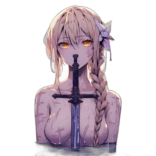 sword, weapon, staff, crown, anime, pixel art, fantasy art, concept art transparent PNG cut-out