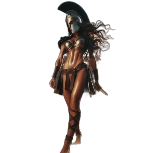dress, concept art, fantasy art, comic book art, pixel art, dark, female, warrior transparent PNG cut-out