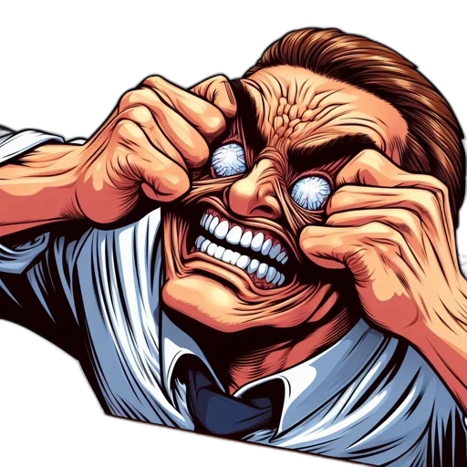 mask, face, creature, staff, comic book art, concept art, expressive, cartoon transparent PNG cut-out