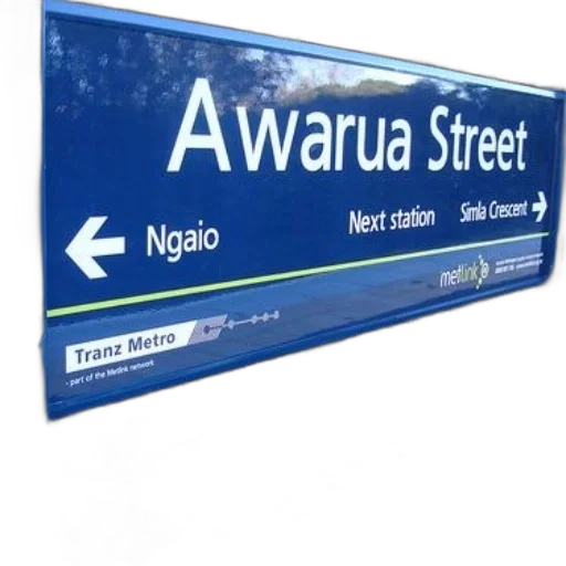 3d render, anime, photorealistic, city street, blue, sign, white, text transparent PNG cut-out