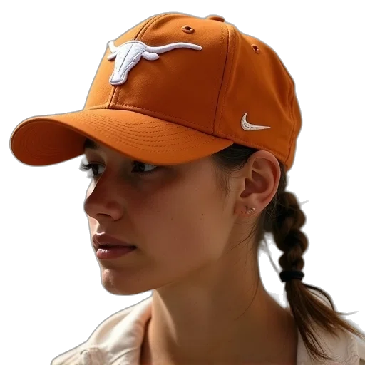 hat, crown, staff, face, photorealistic, nike, texas, longhorns transparent PNG cut-out