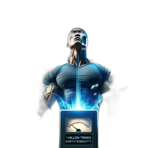 robot, comic book art, concept art, 3d render, cyberpunk, athletic, figure, electric transparent PNG cut-out