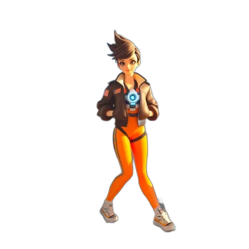 jacket, staff, weapon, animal, concept art, 3d render, pixel art, cartoon transparent PNG cut-out