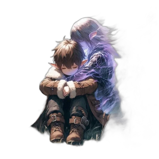 dragon, concept art, fantasy art, watercolor, pixel art, dark, blue, young transparent PNG cut-out