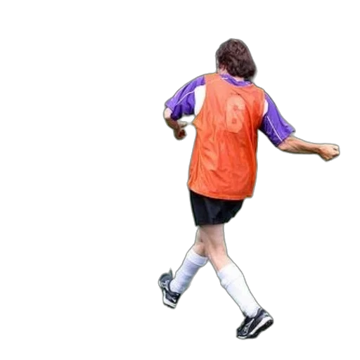 jacket, staff, dress, shoes, soccer, player, orange, jersey transparent PNG cut-out
