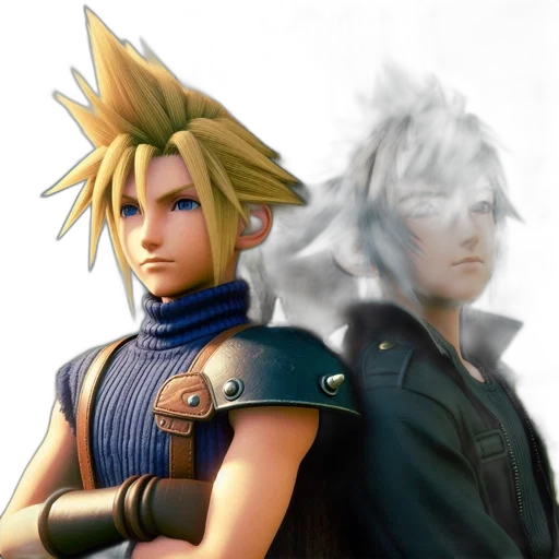 concept art, 3d render, fantasy art, photorealistic, golden, two, animated, characters transparent PNG cut-out