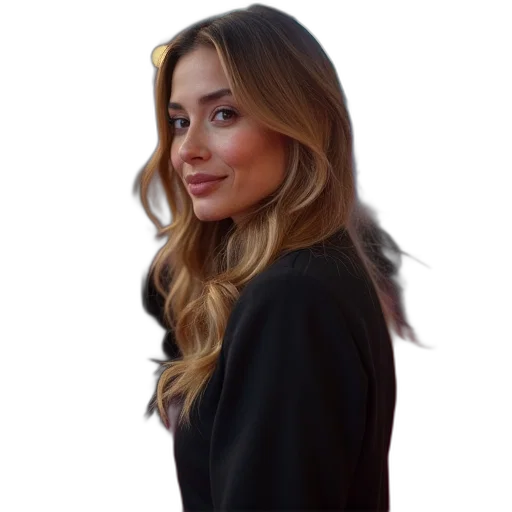 staff, face, jacket, hair transparent PNG cut-out