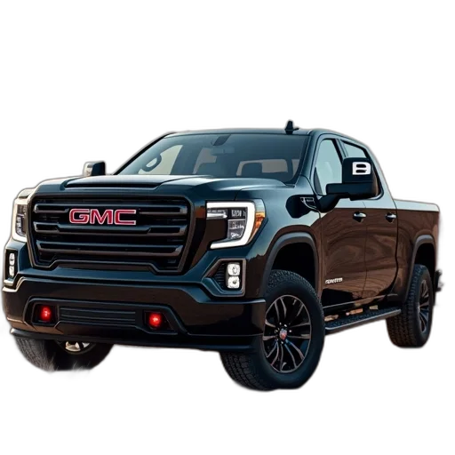 car, photorealistic, new, gmc, sierra, which, comes, ton transparent PNG cut-out