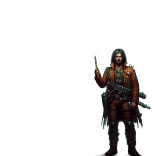weapon, sword, staff, animal, concept art, pixel art, fantasy art, 3d render transparent PNG cut-out