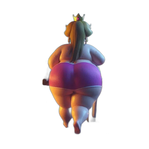 crown, dress, creature, hat, 3d render, concept art, watercolor, vaporwave transparent PNG cut-out