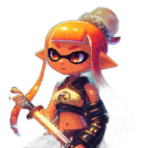 weapon, staff, sword, robot transparent PNG cut-out