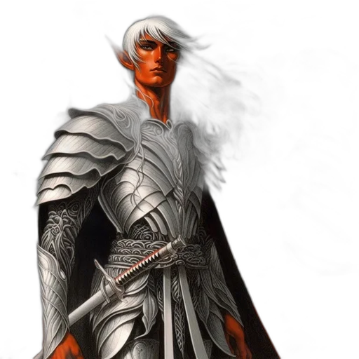 dragon, sword, staff, fantasy art, concept art, comic book art, 3d render, fire transparent PNG cut-out
