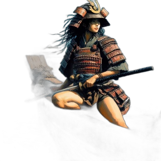 weapon, staff, concept art, fantasy art, photorealistic, comic book art, female, asian transparent PNG cut-out