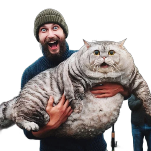 creature, animal, jacket, robot, concept art, photorealistic, man, wears transparent PNG cut-out
