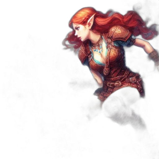 dress, sword, dragon, weapon, fantasy art, concept art, comic book art, pixel art transparent PNG cut-out