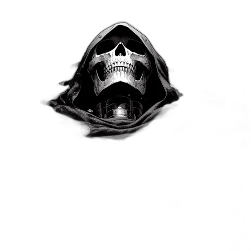 mask, face, crown, weapon, concept art, comic book art, photorealistic, fantasy art transparent PNG cut-out