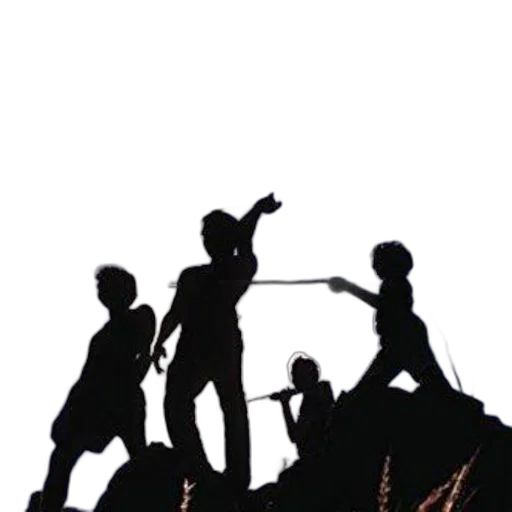 staff, weapon, sword, concept art, fire, night, forest, cover transparent PNG cut-out