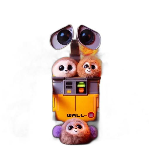 robot, animal, staff, car, 3d render, concept art, photorealistic, pixel art transparent PNG cut-out