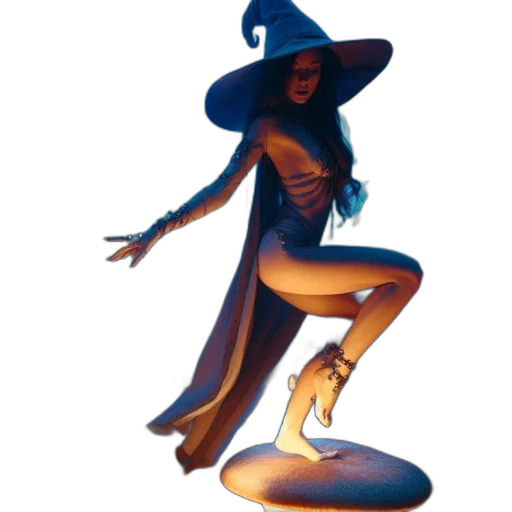 dress, concept art, fantasy art, 3d render, pixel art, neon lights, moonlit, forest transparent PNG cut-out