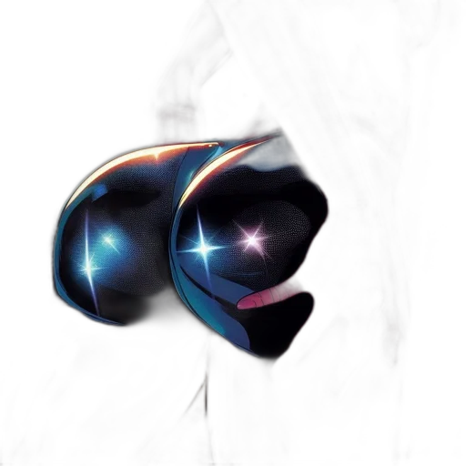 mask, face, robot, hat, concept art, 3d render, photorealistic, anime transparent PNG cut-out