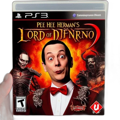 3d render, concept art, pee, hee, herman, lord, difnerno, rated transparent PNG cut-out
