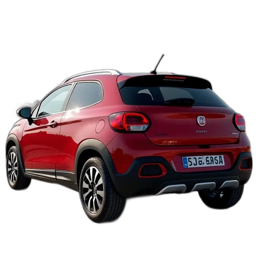 car, 3d render, 2012, fiat, punt, hatch, bittoe, 3dr transparent PNG cut-out