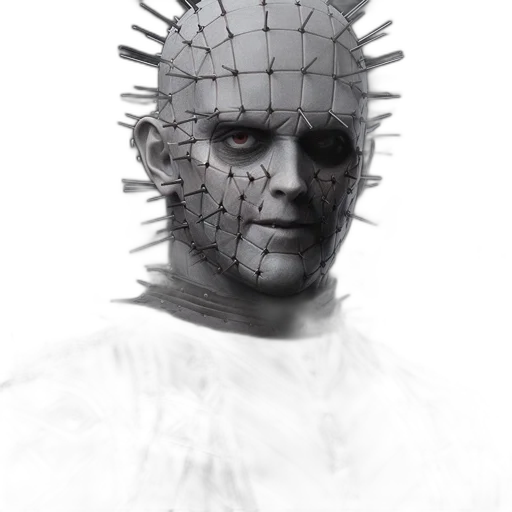 mask, face, crown, creature, cyberpunk, concept art, 3d render, comic book art transparent PNG cut-out