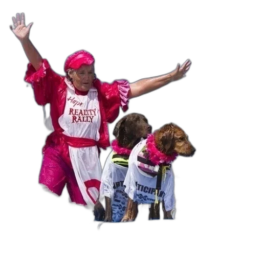 staff, animal, jacket, woman transparent PNG cut-out