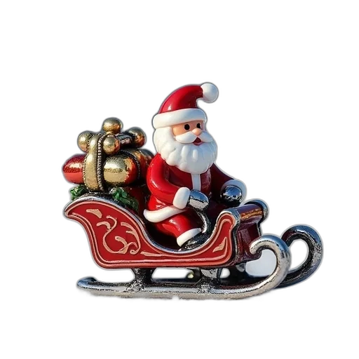 3d render, pandora, charms, santa transparent PNG cut-out