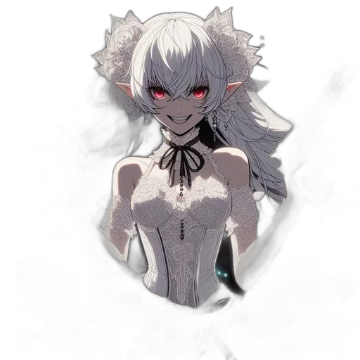 mask, creature, crown, face, concept art, anime, pixel art, fantasy art transparent PNG cut-out