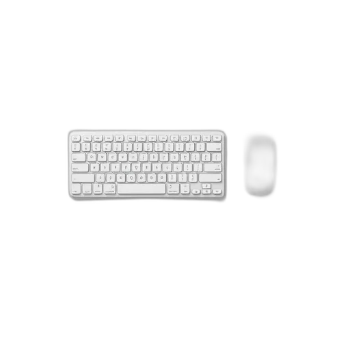 jewelry, furniture, weapon, 3d render, white, computer, keyboard, mouse transparent PNG cut-out
