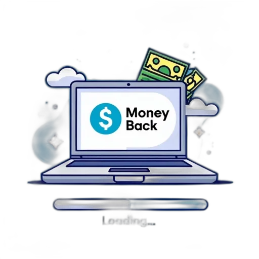 second, image, shows, stylized, digital, illustration, laptop, money transparent PNG cut-out