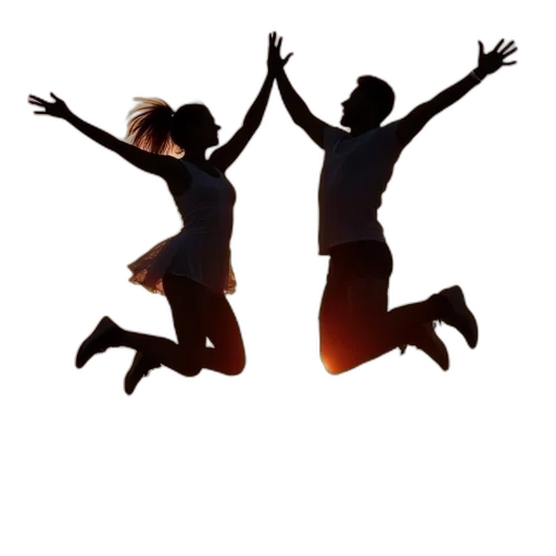 3d render, photorealistic, man, woman transparent PNG cut-out