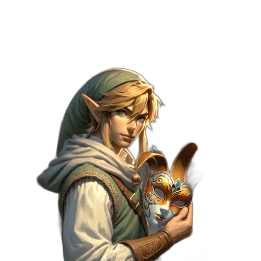 staff, weapon, mask, face, fantasy art, pixel art, concept art, photorealistic transparent PNG cut-out