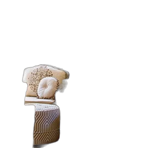 furniture, jewelry, mask, hat, 3d render, photorealistic, concept art, earth tones transparent PNG cut-out