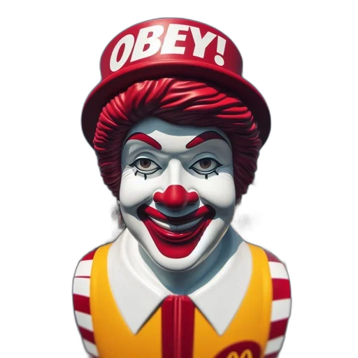 face, food, mask, hat, 3d render, photorealistic, concept art, pixel art transparent PNG cut-out