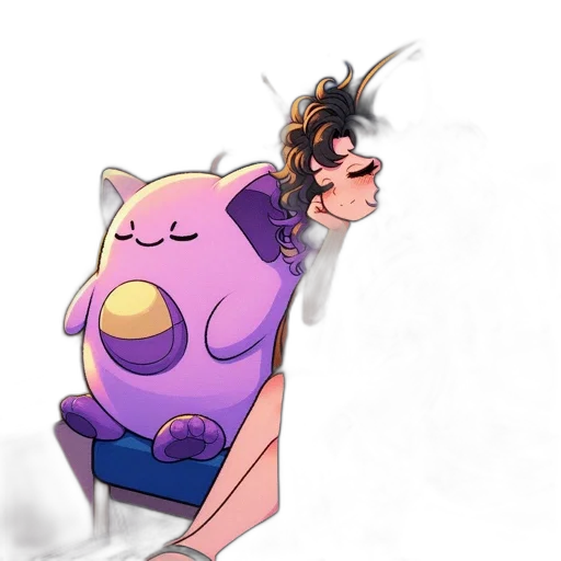 creature, staff, animal, mask, concept art, anime, cartoon, pixel art transparent PNG cut-out