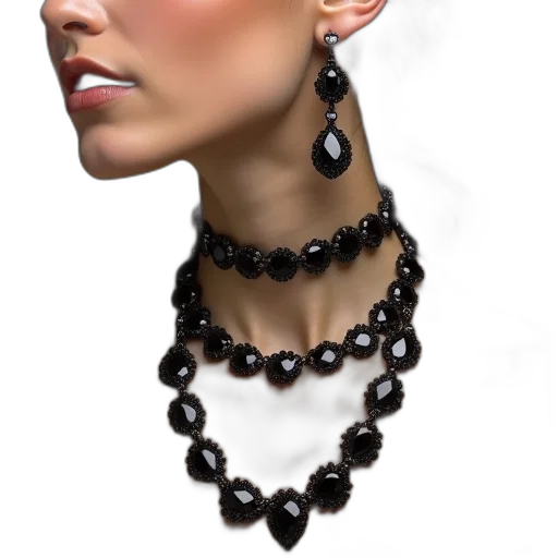 jewelry, crown, face, photorealistic transparent PNG cut-out