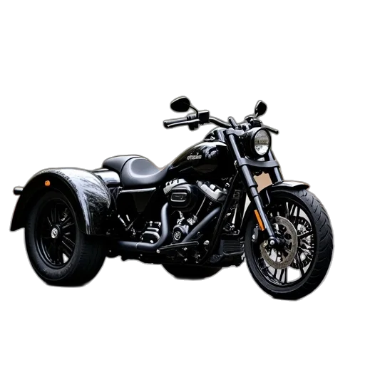 3d render, photorealistic, 2020, harley transparent PNG cut-out