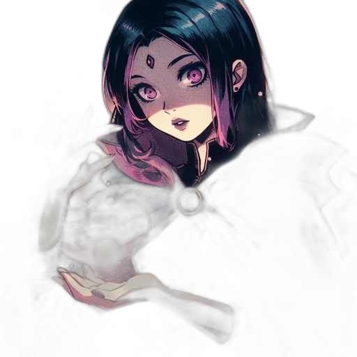 face, mask, creature, crown, watercolor, concept art, fantasy art, anime transparent PNG cut-out