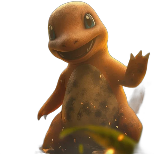 creature, dragon, animal, staff, concept art, 3d render, fantasy art, photorealistic transparent PNG cut-out
